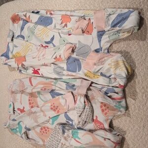 Carter's Kids Pajamas - Multicolor Sea Life and Dinosaurs